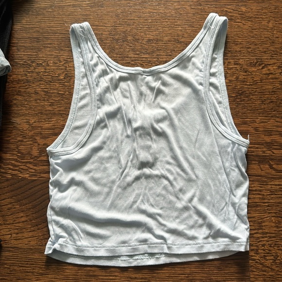 Sunday best light blue cropped tank - Picture 2 of 2